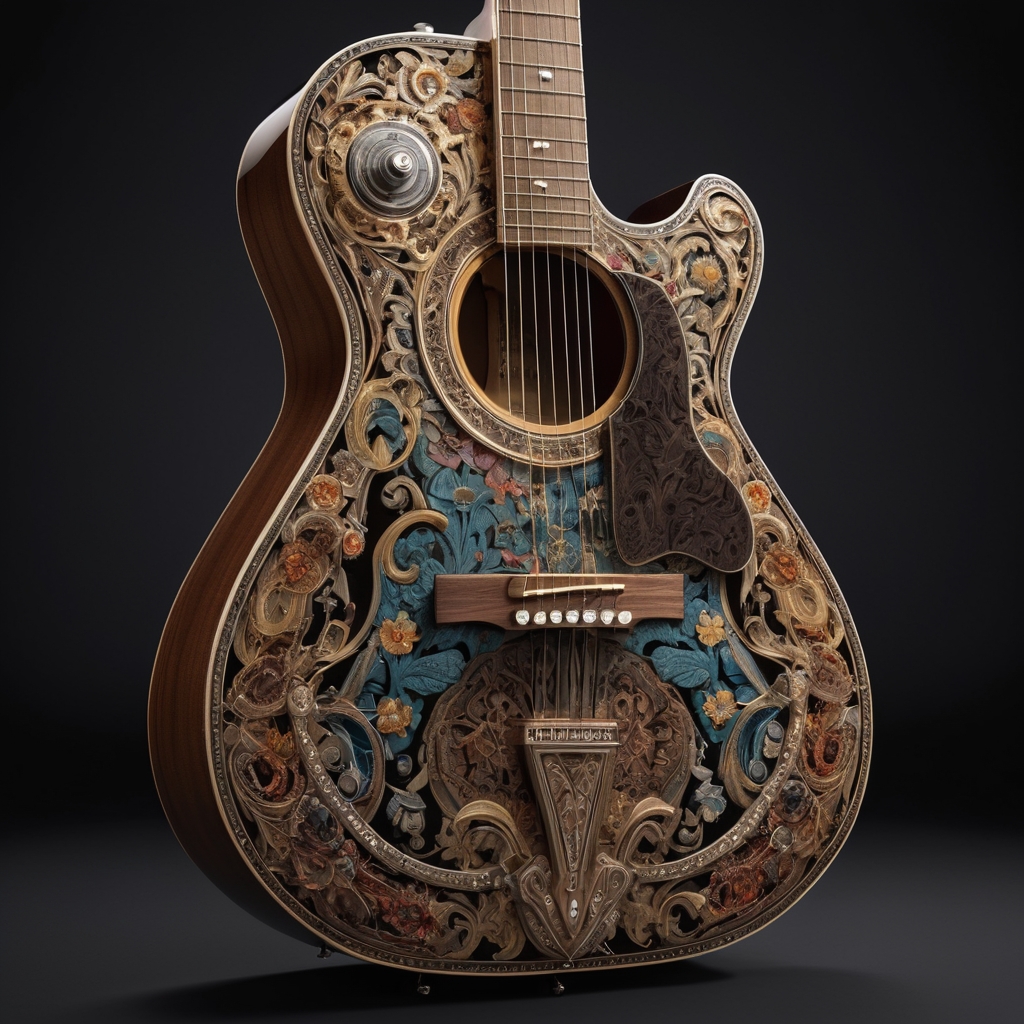 Flowerly Love Guitar